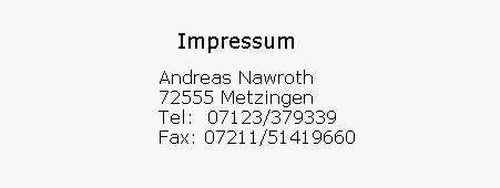 Impressum